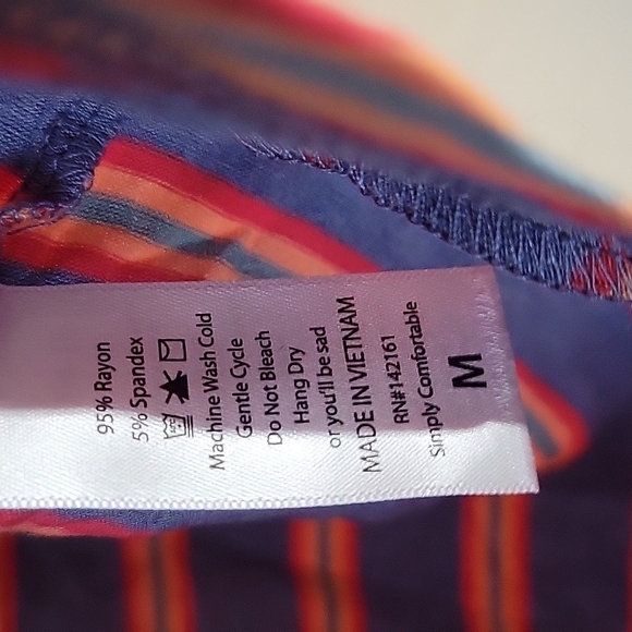 LLR Irma Medium Oversided Tunic Striped - Picture 3 of 5